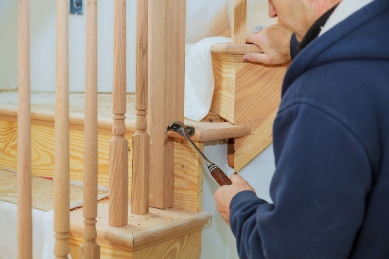 Wood Banister Repair Service in Alpharetta, GA
