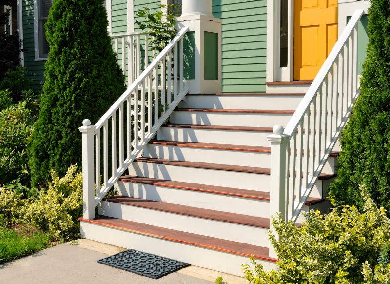 Wood Stair Railing Repair in Wilmington, NC